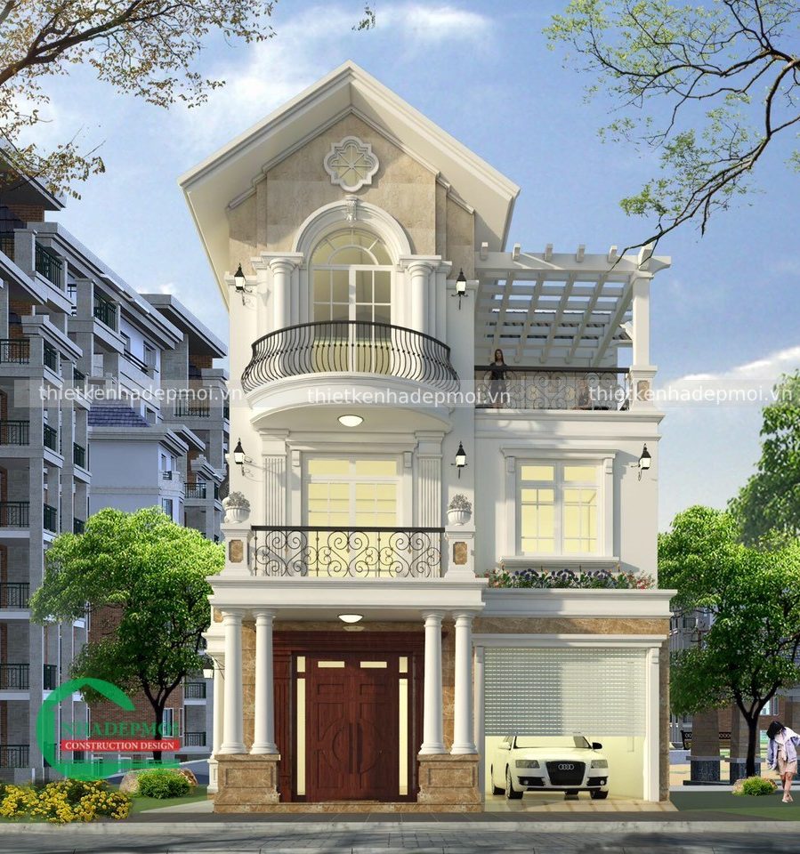 biệt thự mái thái