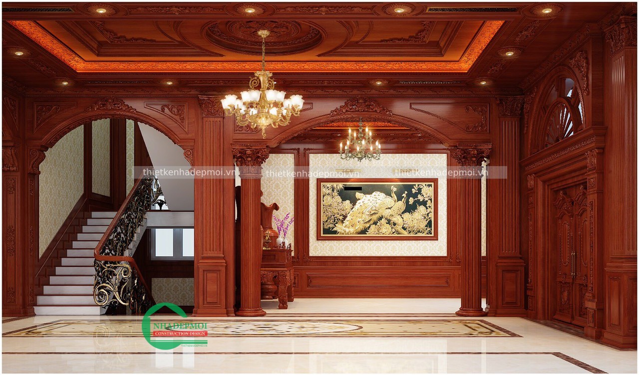 Ngắm mẫu biệt thự 2 tầng mái thái đẹp của gia đình ông phước