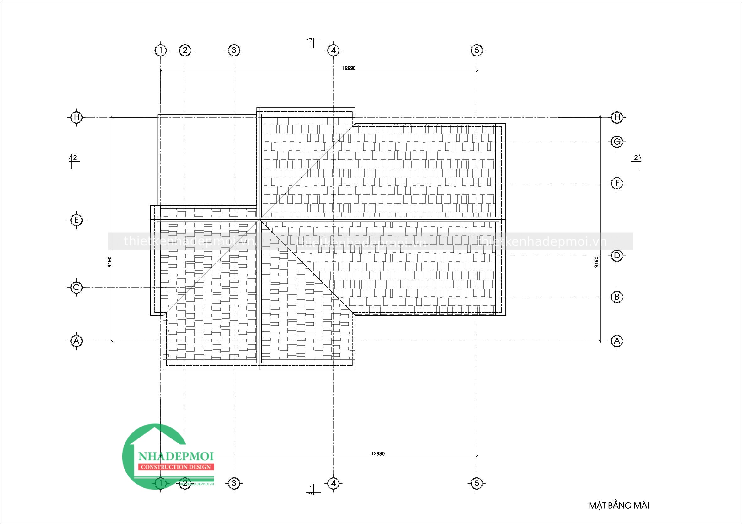 Biệt thự phố 3 tầng 2 mặt tiền 1 trệt 2 lầu 1 tum anh tạo
