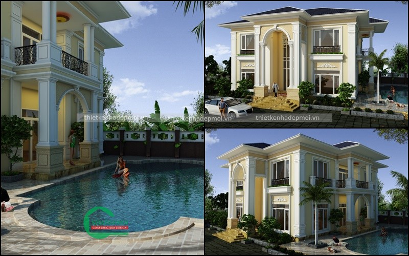 biệt thự sân vườn