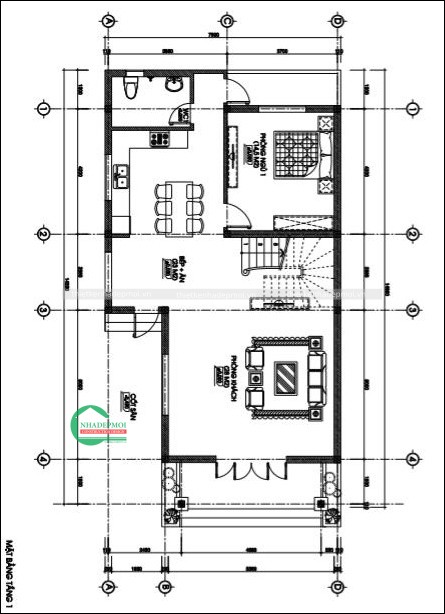 Mẫu biệt thự bán cổ điển 2 tầng