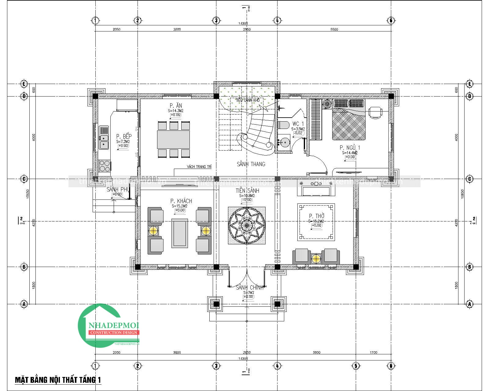 biệt thự sân vườn