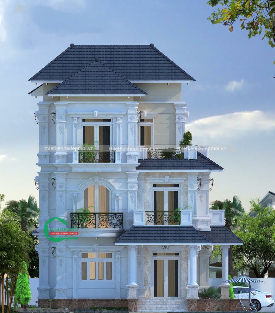 mẫu biệt thự san vuon
