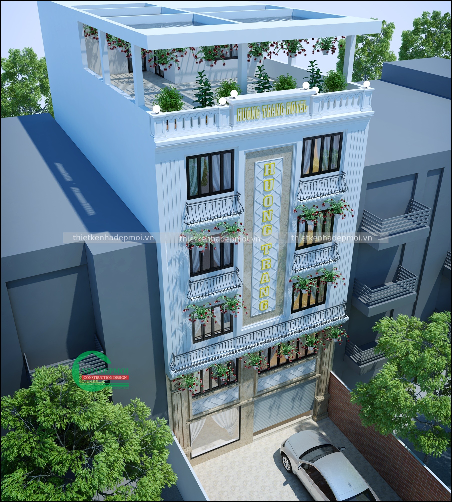 mẫu khách sạn mini