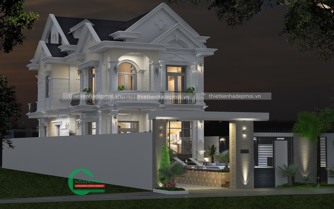 biệt thự 2 tầng