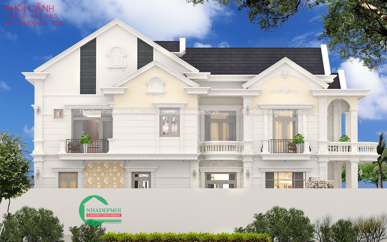 biệt thự 2 tầng