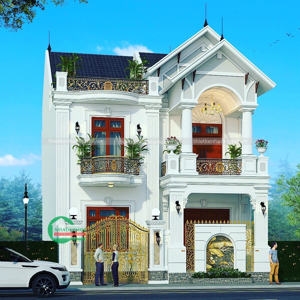 mẫu biệt thự phố