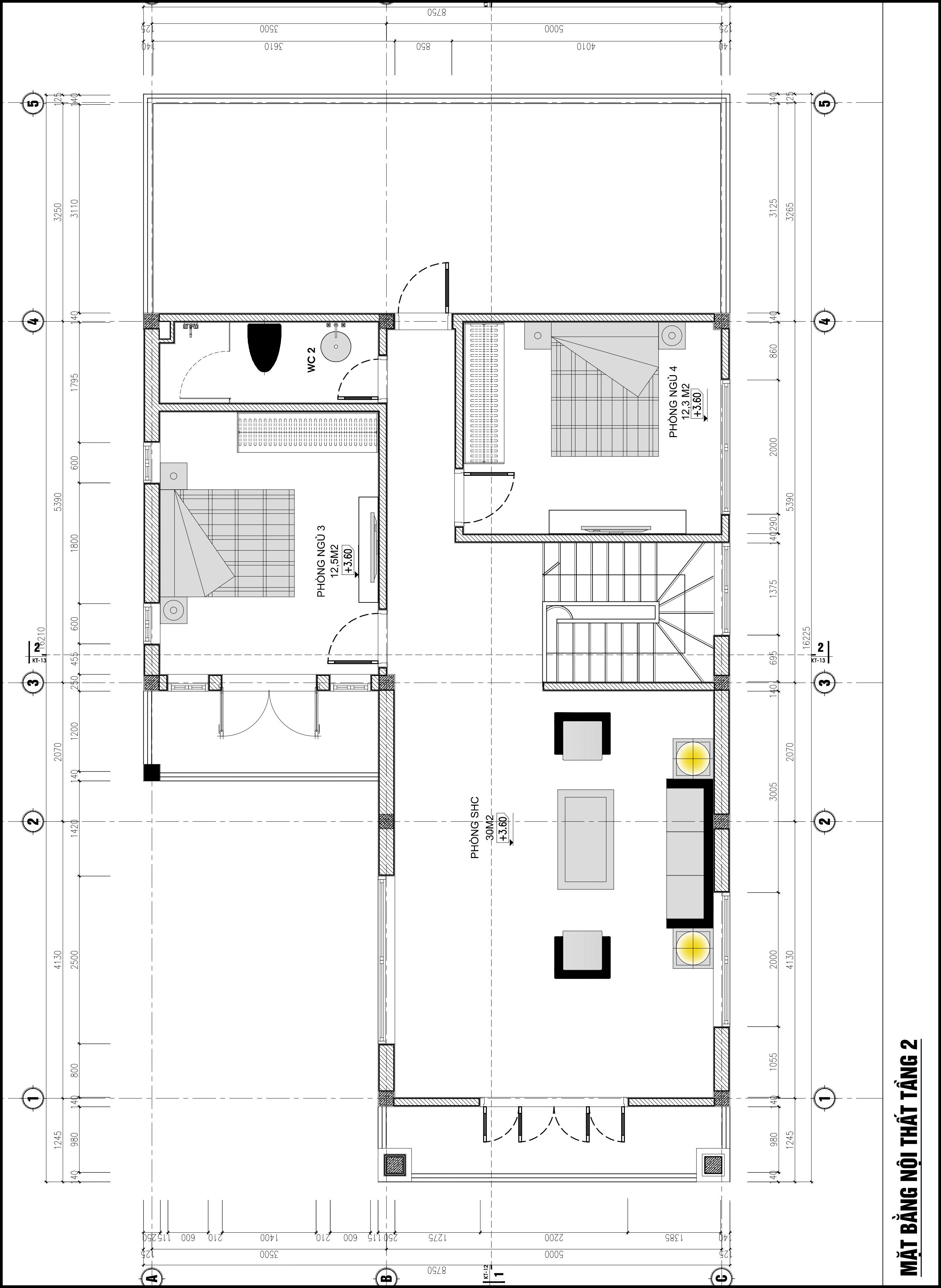 Mẫu nhà 2 tầng giá rẻ mái thái lợp ngói 9x15 ở nông thôn- msnoq2020