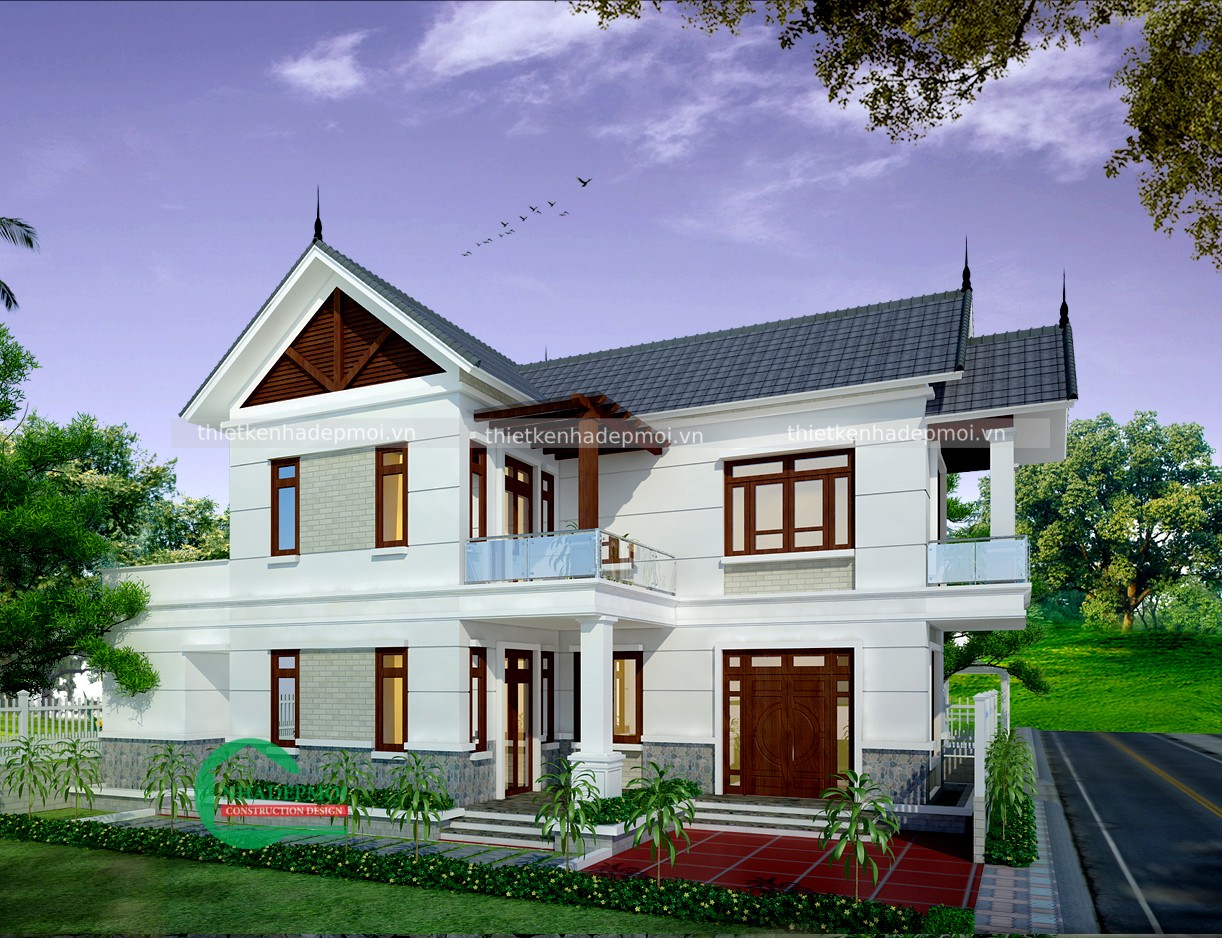 mẫu nhà mái thái