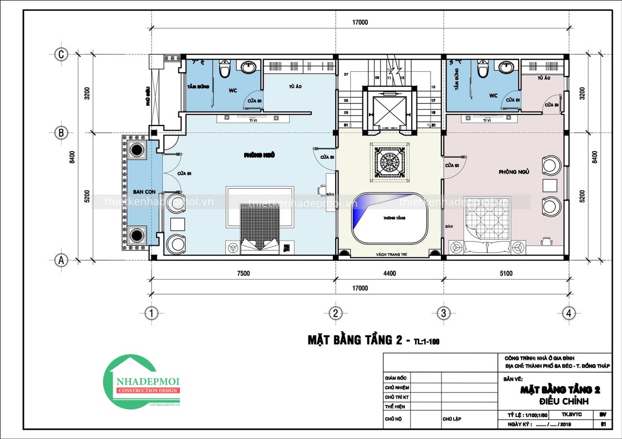 Mẫu nhà phố mặt tiền kiến trúc pháp 1 trệt 4 lầu sân thượng