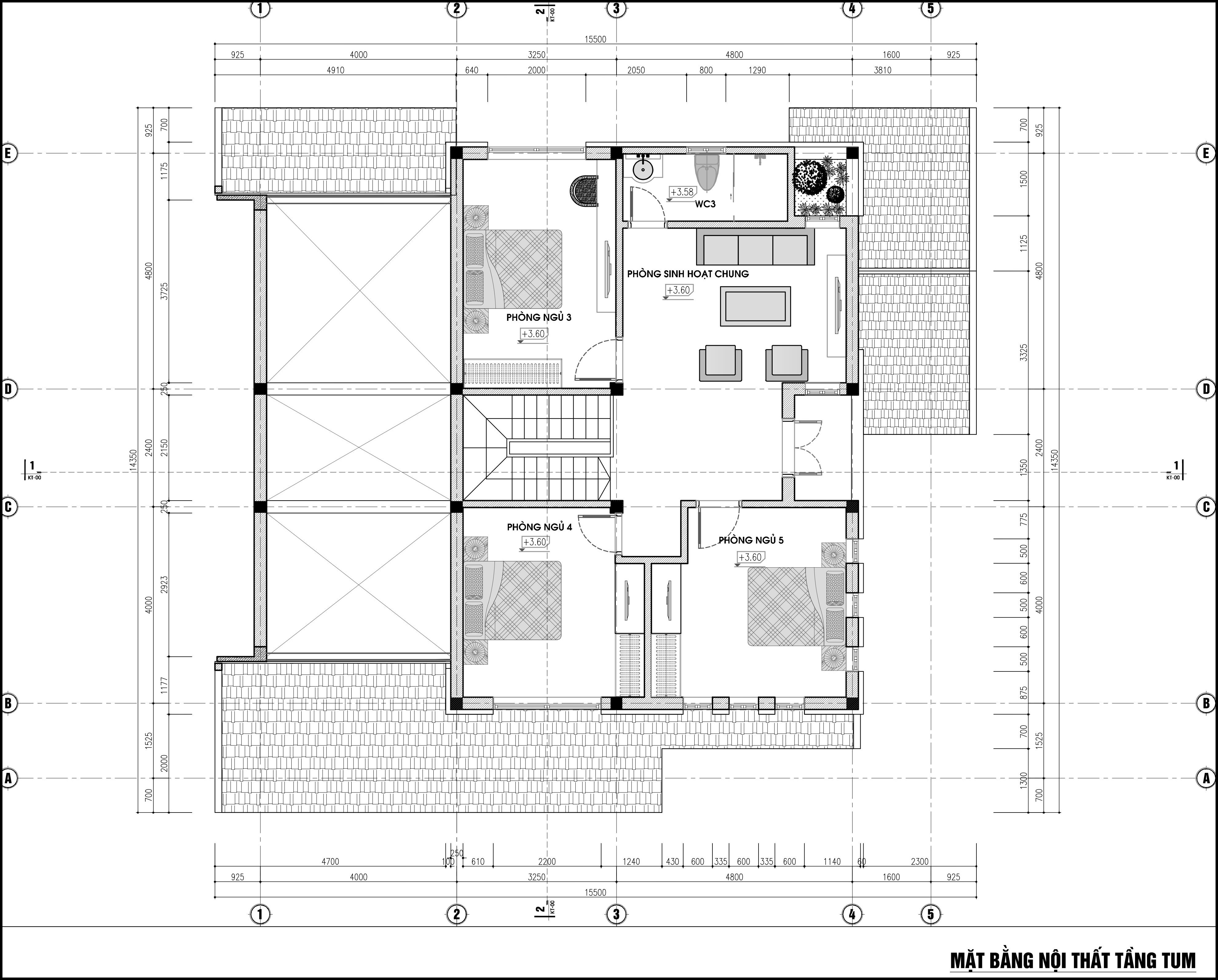 Mẫu nhà vườn 1 tầng 6 phòng ngủ mái thái đẹp chú dũng - msnvnt2020
