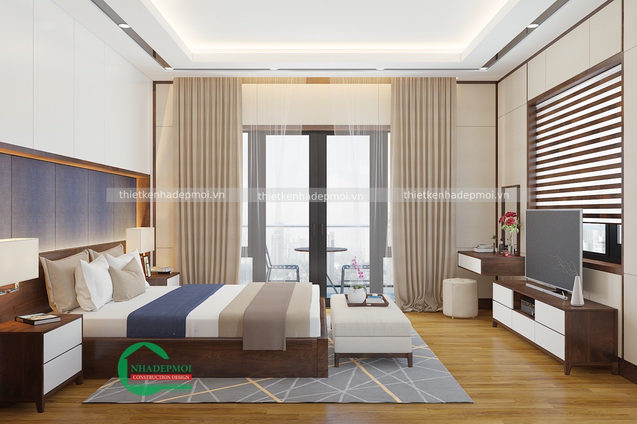 Mẫu thiết kế nội thất biệt thự hiện đại trang trí cho nhà ms hà - ms nthd2020