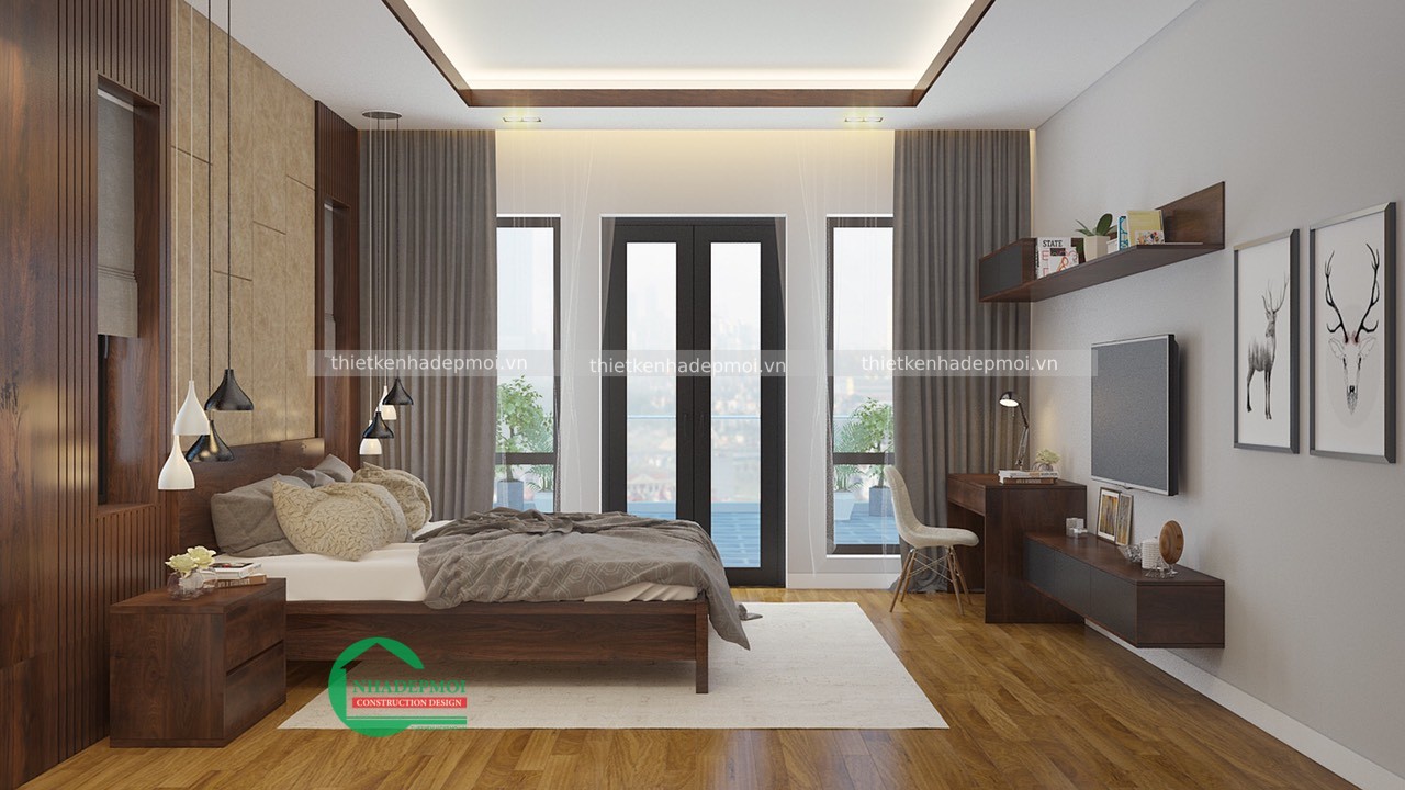 Mẫu thiết kế nội thất biệt thự hiện đại trang trí cho nhà ms hà - ms nthd2020