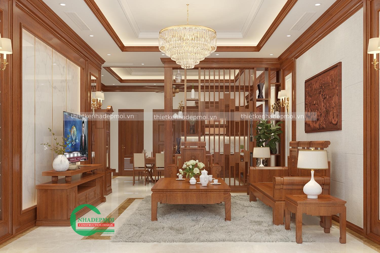 thiết kế nội thất gỗ