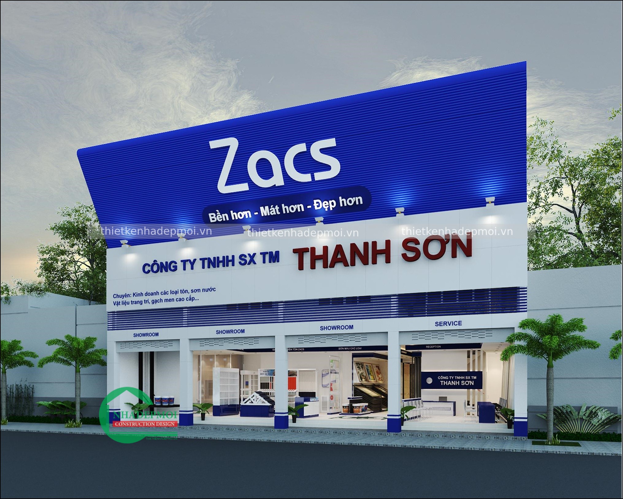 showroom sản xuất