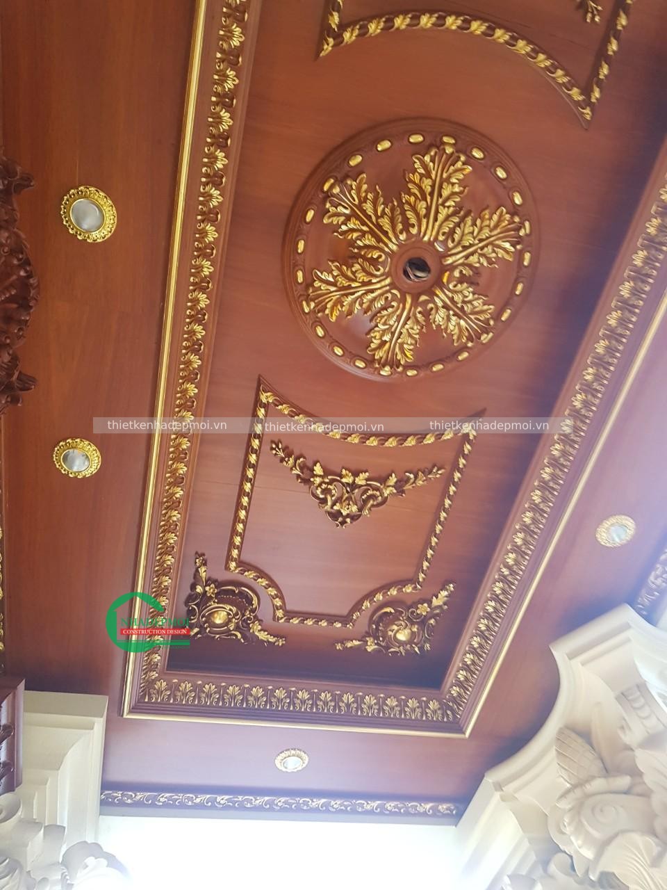 Hình ảnh thi công lâu đài dinh thự tuấn linh thanh hóa - mslđ4636