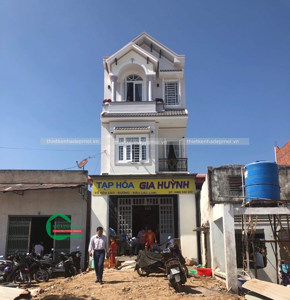 nhà phố tân cổ điển