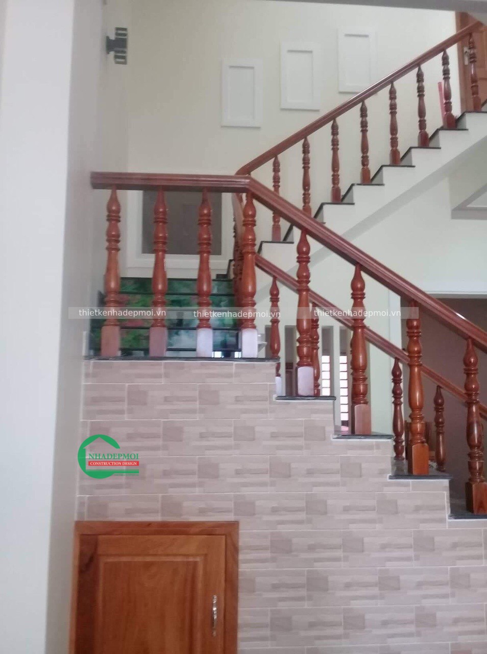 Hình ảnh thi công nhà phố mái thái cho gia đình anh phương chị lai - mstc2020