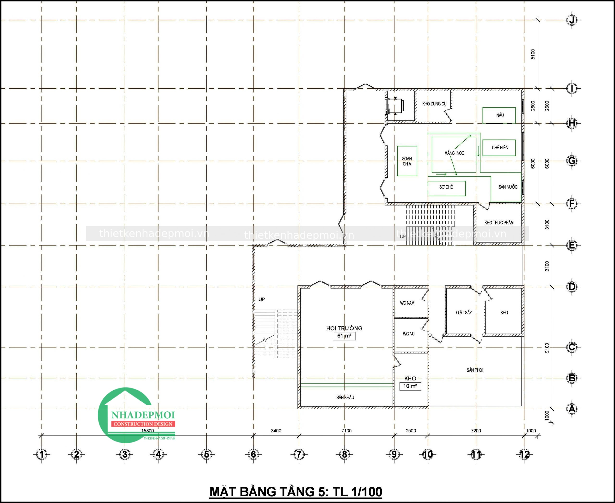 Mẫu thiết kế trường mầm non quốc tế đại phước - mstkmn2020