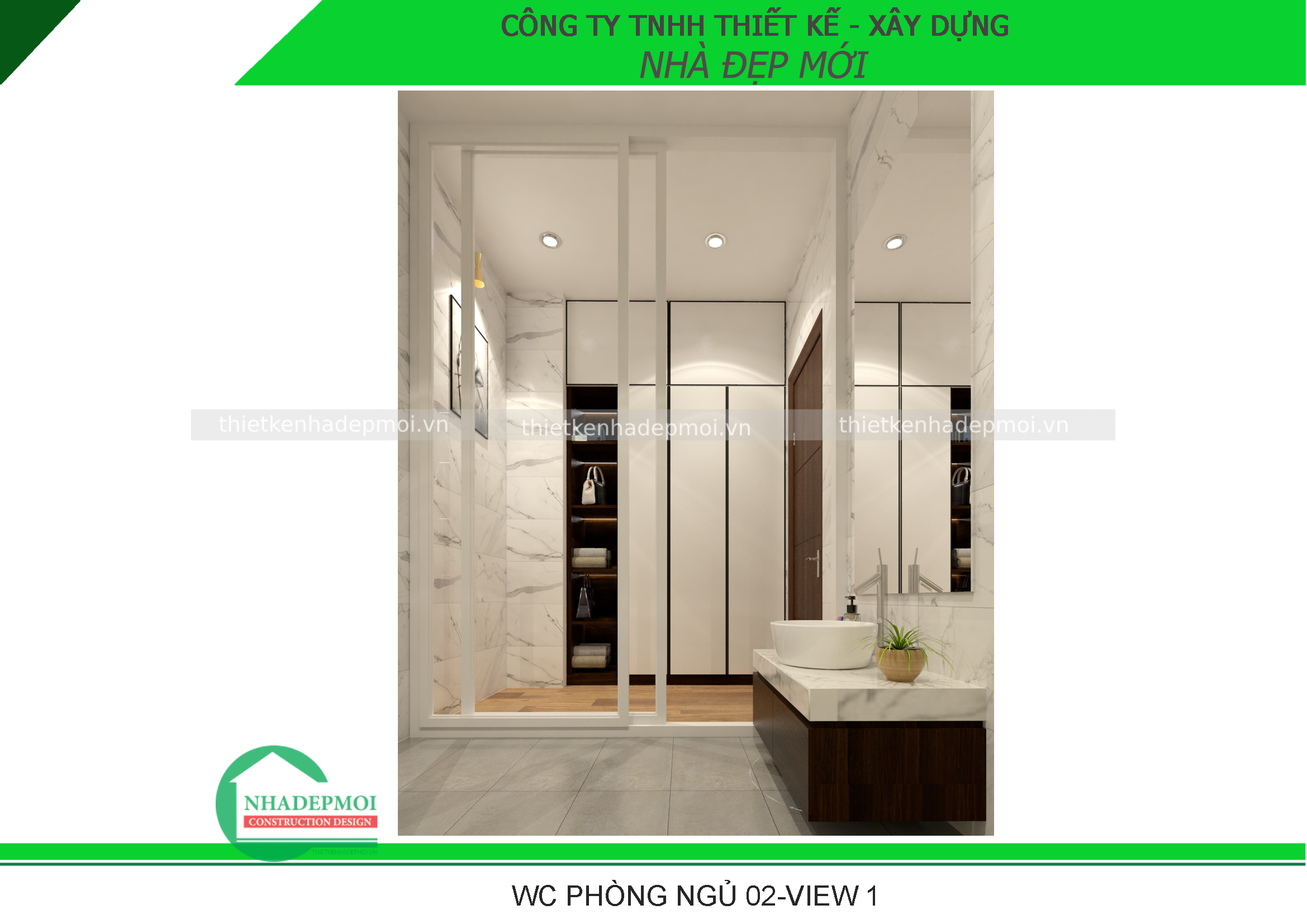 Mẫu nội thất nhà phố anh hiền long an