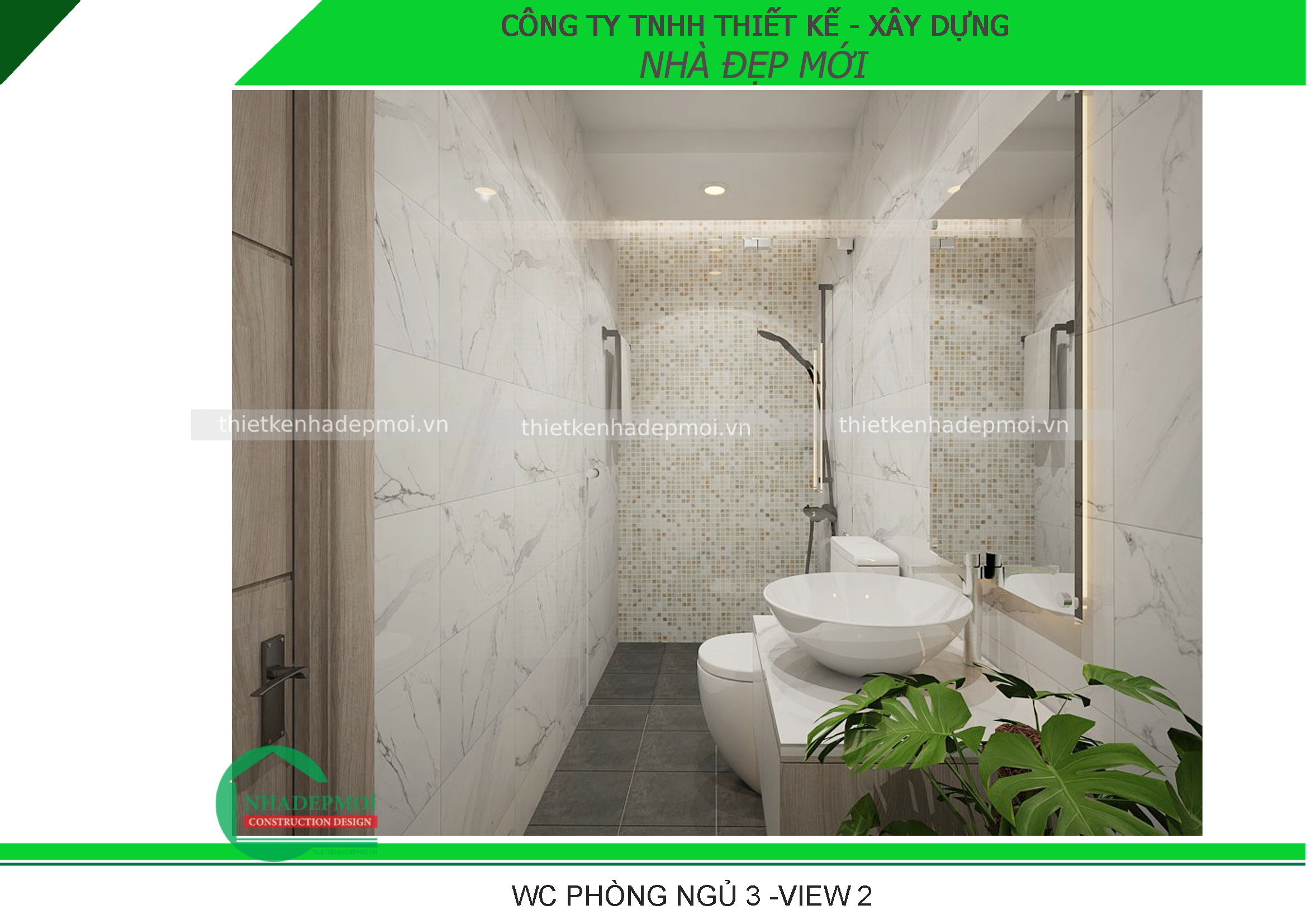 Mẫu nội thất nhà phố anh hiền long an