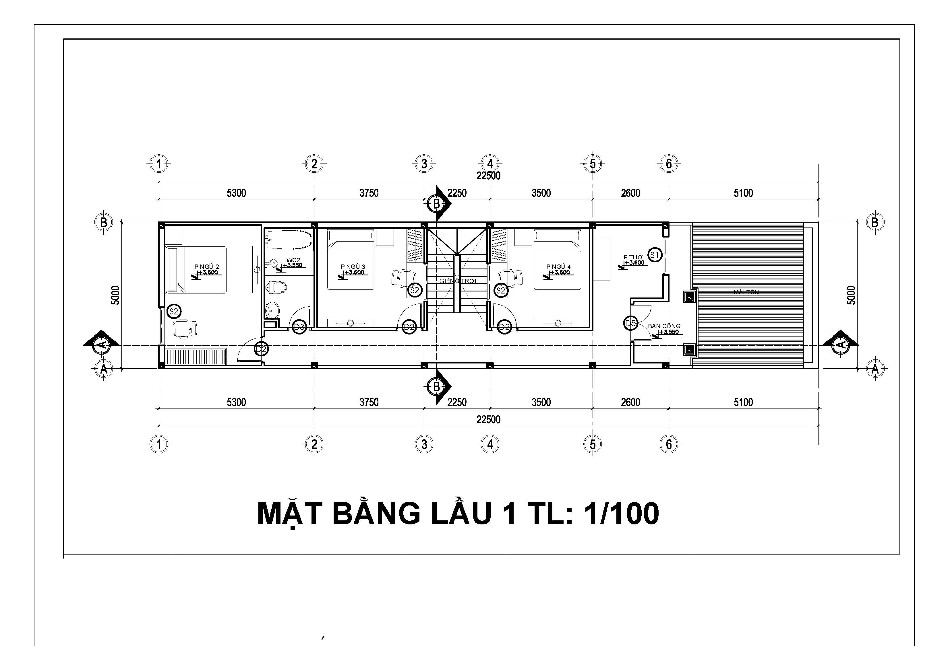 Mẫu nhà phố 3 tầng đẹp tại biên hòa