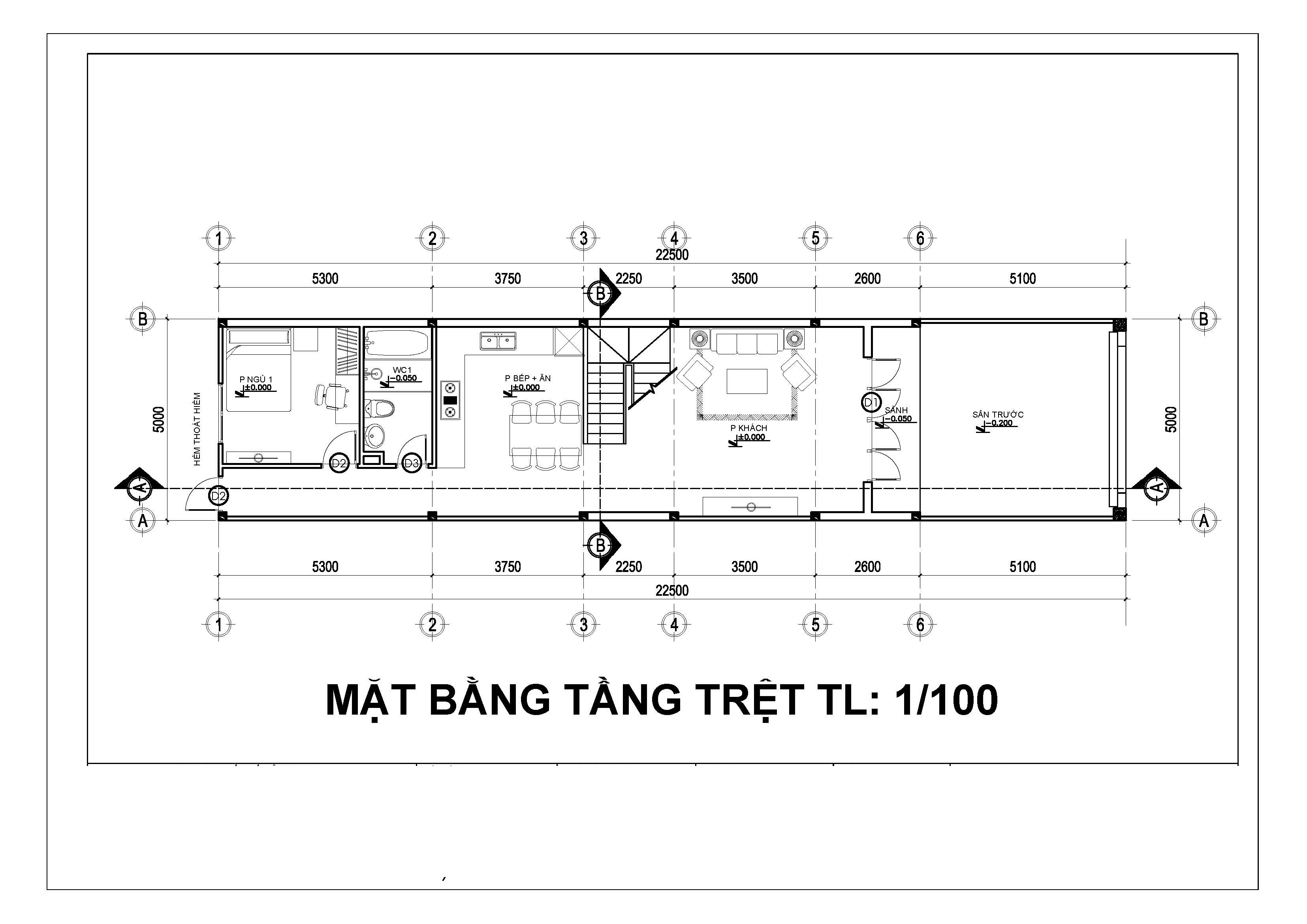 Mẫu nhà phố 3 tầng đẹp tại biên hòa