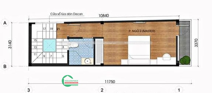 Mặt tiền phối hợp phong cách cổ điển và hiện đại