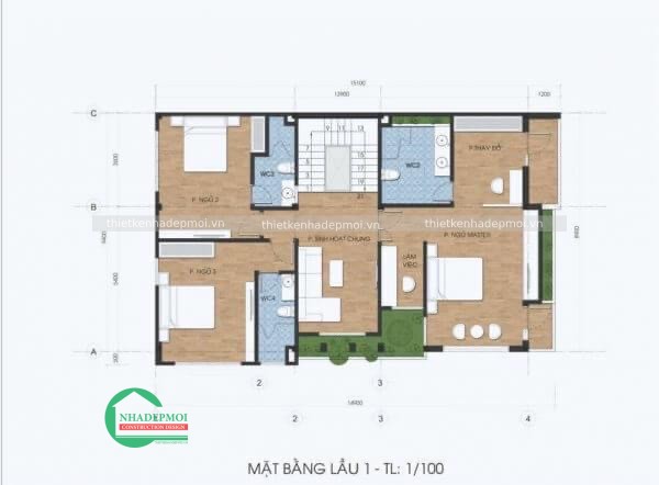 Mẫu biệt thự hiện đại 2 tầng tại tphcm