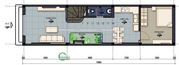Mẫu nhà phố tân cổ điển đẹp