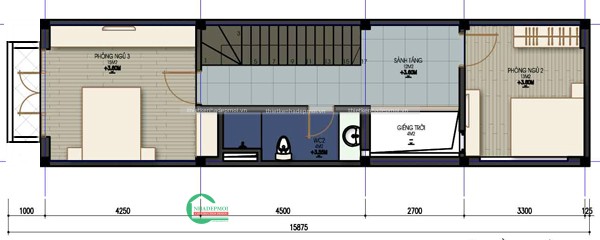 Mẫu nhà phố tân cổ điển đẹp
