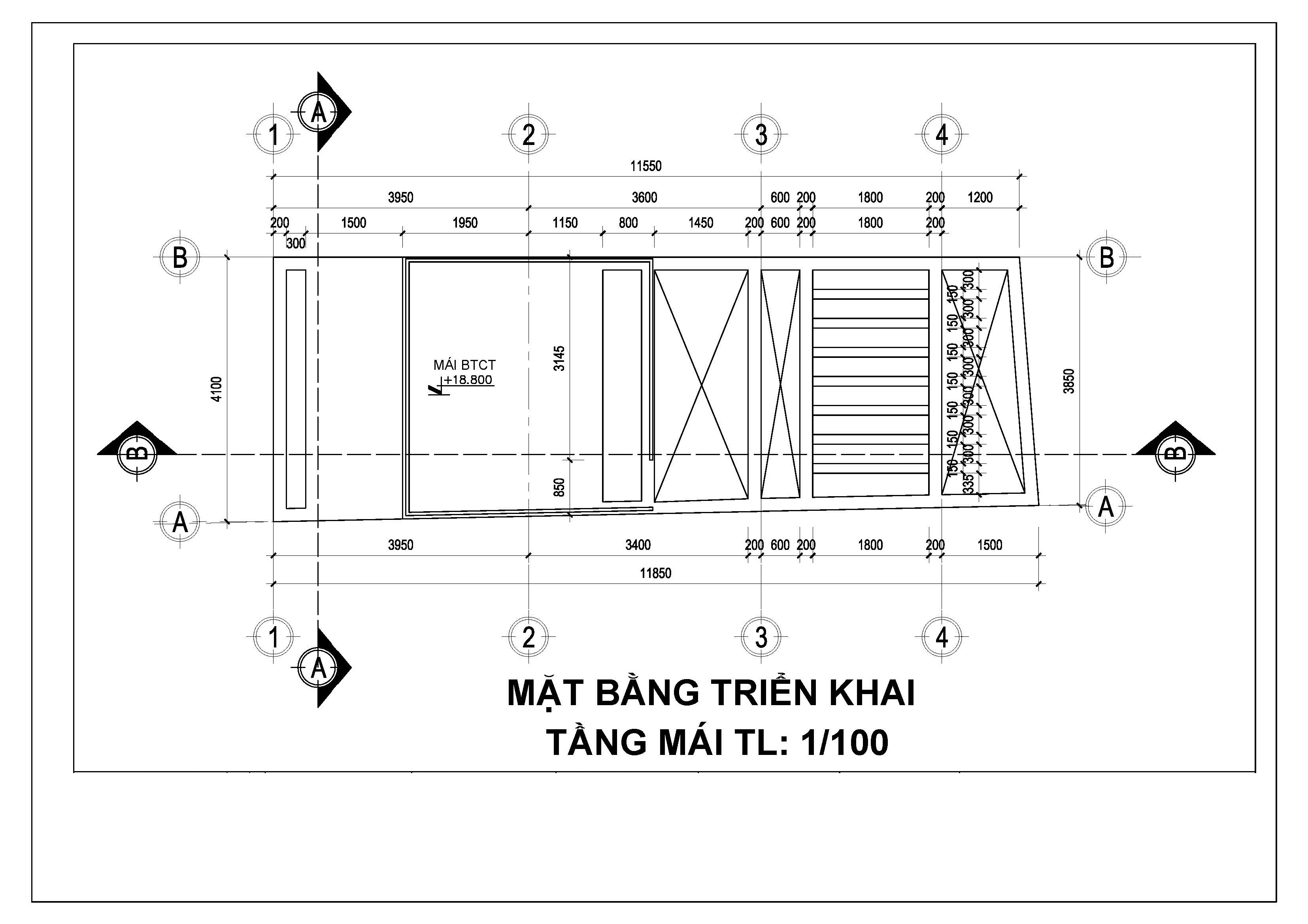 Mẫu nhà phố hiện đại 1 trệt 4 lầu.