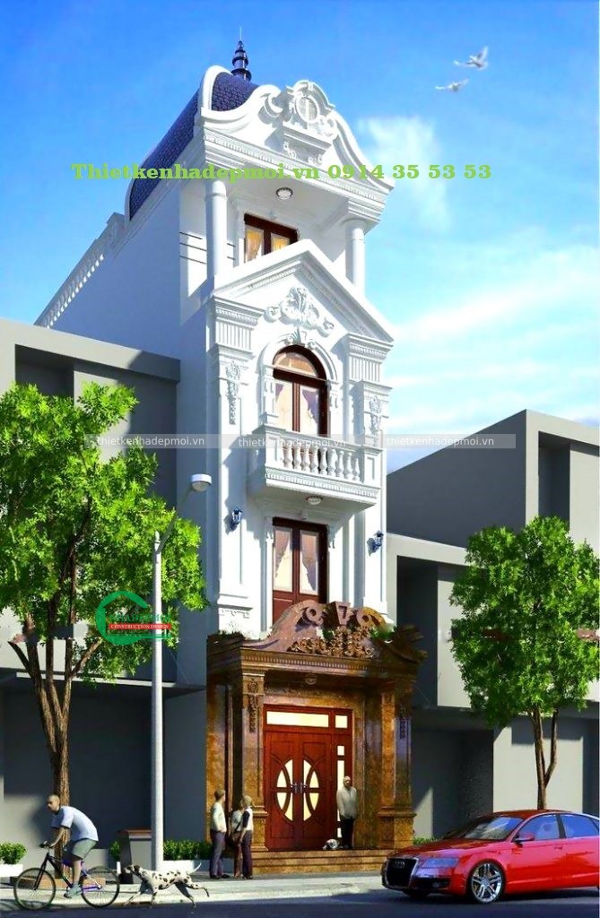 Mẫu nhà phố bán cổ điển