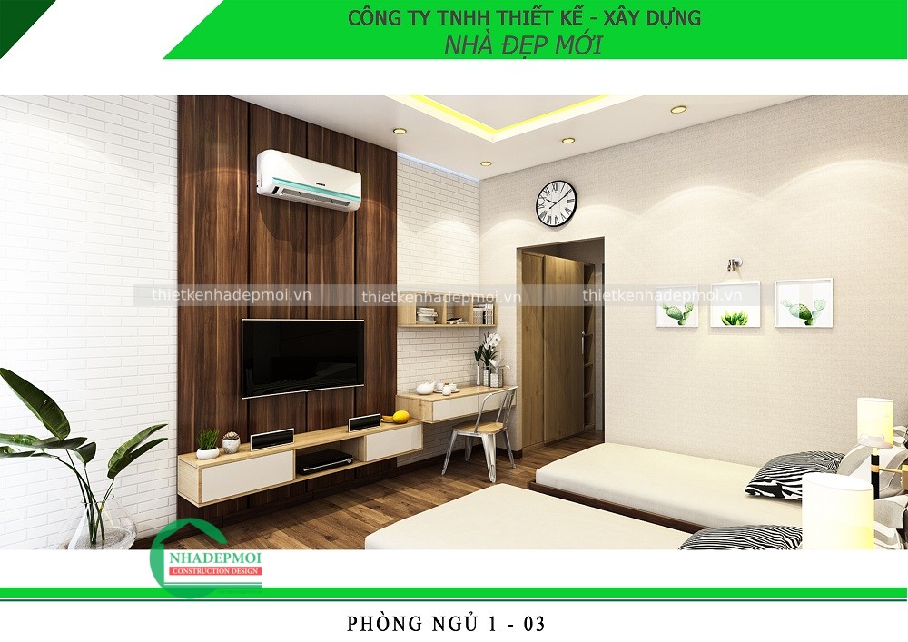 Mẫu nội thất đẹp nhà anh tiến