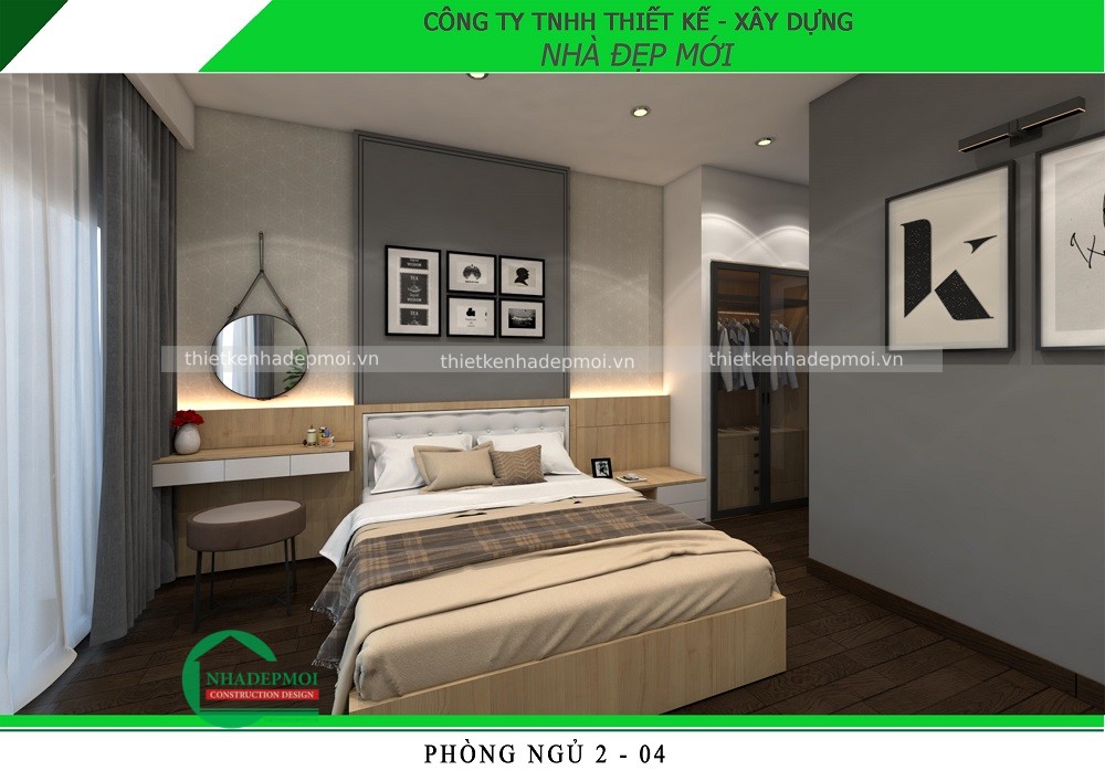 Mẫu nội thất đẹp nhà anh tiến