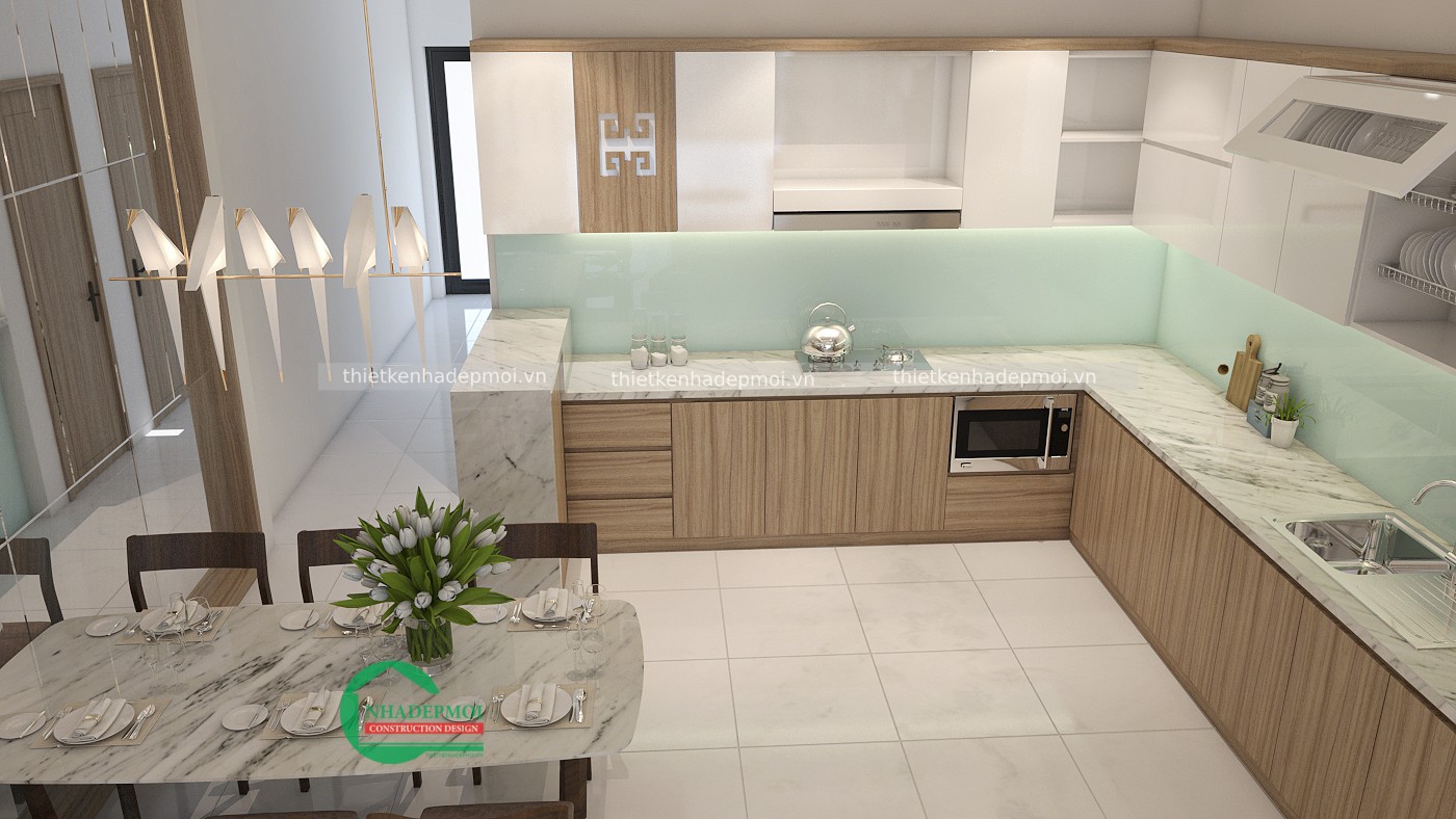 Mẫu nội thất đơn giản sang trọng.