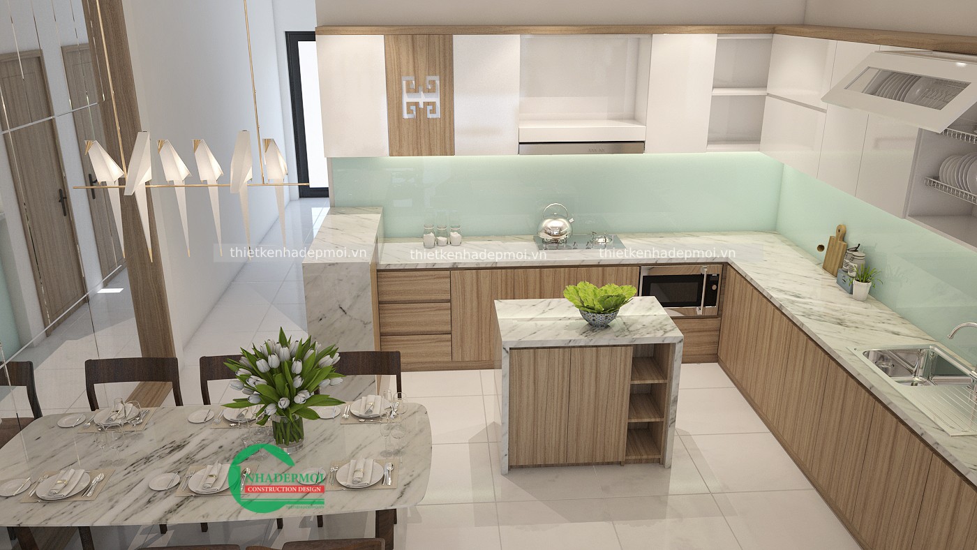 Mẫu nội thất đơn giản sang trọng.