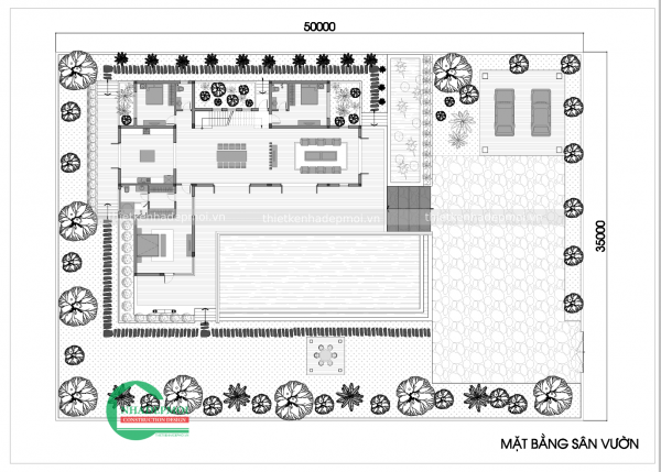 Thiết kế biệt thự hiện đại 2 tầng sang trọng, đẳng cấp