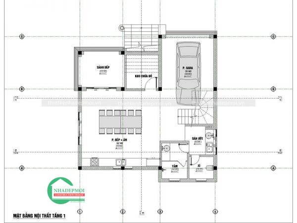 Mẫu biệt thự tân cổ điển 3 tầng sang trọng