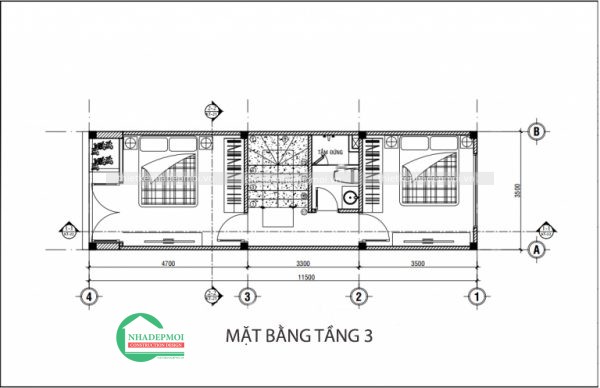 Thiết kế nhà ống 5 tầng hiện đại, đẹp, đầy đủ tiện nghi