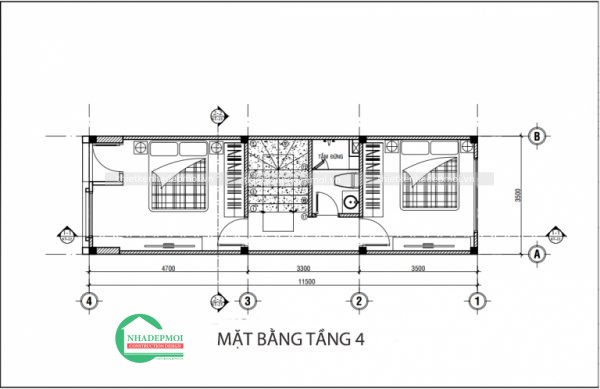 Thiết kế nhà ống 5 tầng hiện đại, đẹp, đầy đủ tiện nghi
