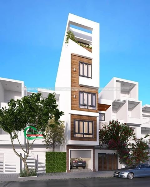Mẫu nhà phố đẹp 
