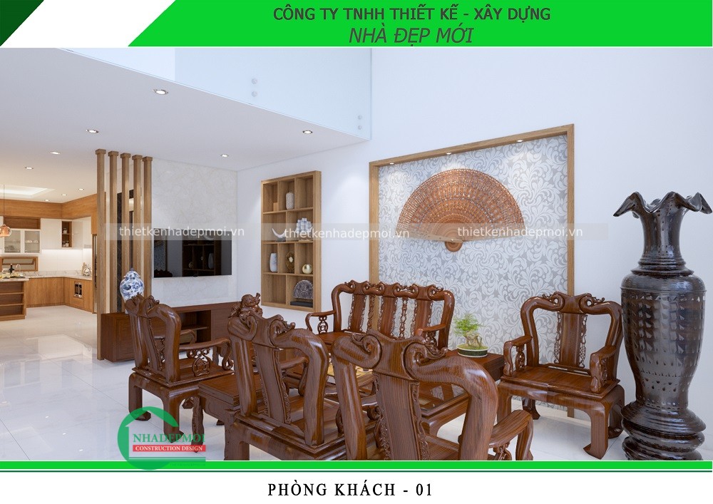 Mẫu nội thất sang trọng nhà anh hoàng