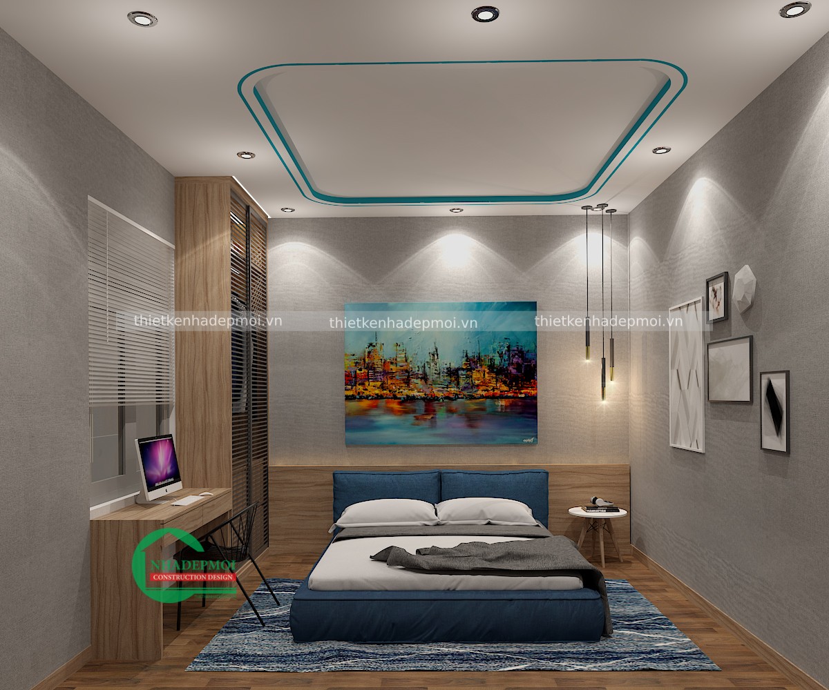 Mẫu nội thất đơn giản sang trọng.