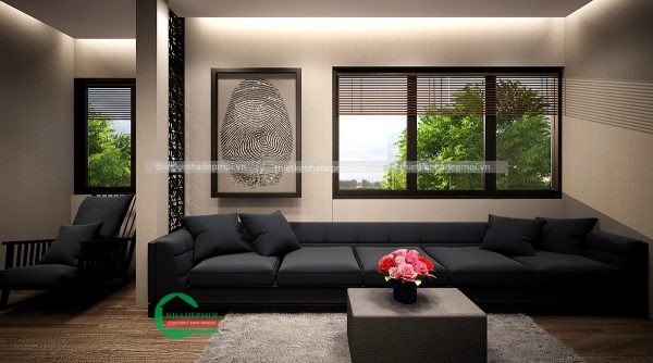 Thiết kế biệt thự 4 tầng 2 mặt tiền đẳng cấp