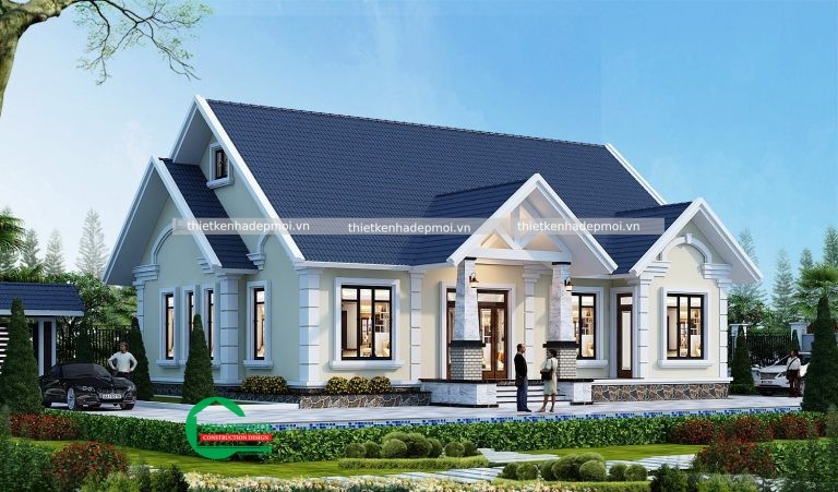 nhà mái thái phong cách phương Tây