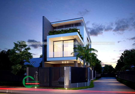 Mẫu nhà phố hiện đại