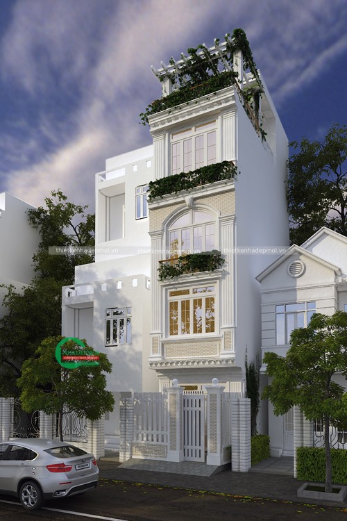 thiết kế nhà phố đẹp