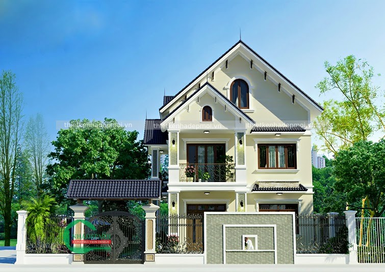Thiết kế biệt thự vườn 11x20m tại Bình Phước
