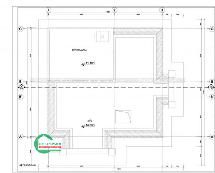 Mặt bằng tầng 3